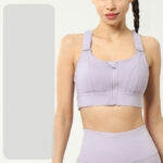 Sports High-intensity Shockproof Beauty Vest Seamless Gathering Fitness Bra Women - Imagen 8