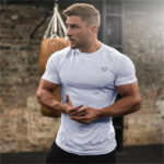 Gym Short Sleeve T Quick Dry Gym Clothes For Running - Imagen 6