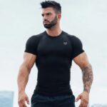 Gym Short Sleeve T Quick Dry Gym Clothes For Running - Imagen 4