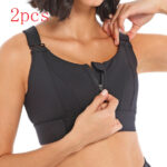 Sports High-intensity Shockproof Beauty Vest Seamless Gathering Fitness Bra Women - Imagen 10